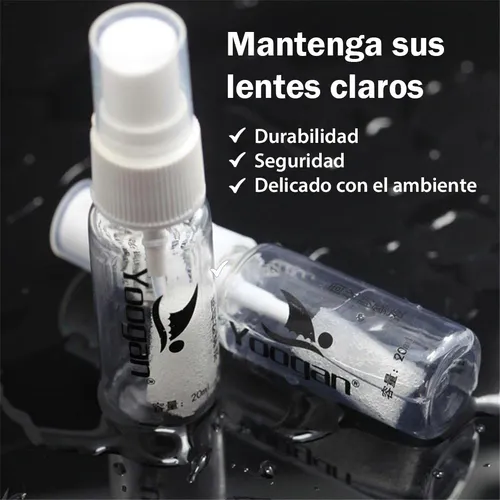 Hendlex Nano Spray Antivaho Coche Interior, Antivaho Gafas, Casco de Moto,  Gafas de Buceo - Anti vaho Cristales Coche Larga Duración Funciona en  Vidrio y Plástico 100ml : : Coche y moto