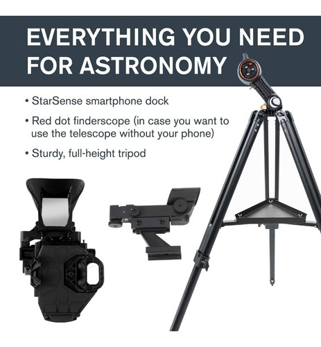Telescopio Celestron Starsense Explorer Dx 130 Kiv Color Silver