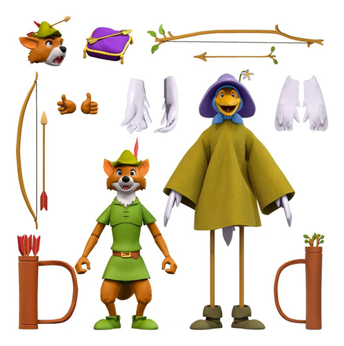 Figura De Acción Disney Robin Hood Con Accesorios
