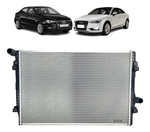 Radiador Audi A3 1.8 2.0 Flex 2013 A 2020 5qm121251a Com Ar
