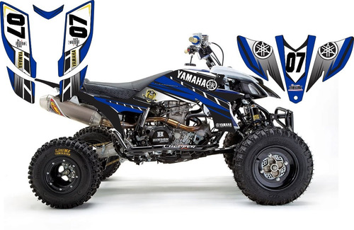 Personalizacion Yamaha Raptor Yfz 450 Sticker Calcas