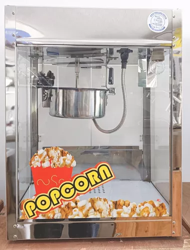 Maquina Palomitas 8 Oz Carrito Comercial 11200W Palomera Profesional