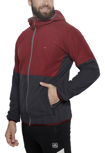 Campera De Hombre Montagne Field Polar Fleece Doble Faz