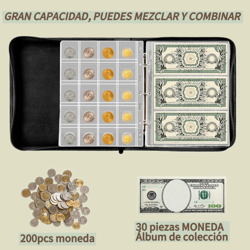 Soporte Para Libros De Colección De Monedas Para Coleccionis