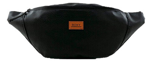 Roxy Riñonera Lifestyle Mujer Above Clouds Negro Fuk Diseño De La Tela Liso