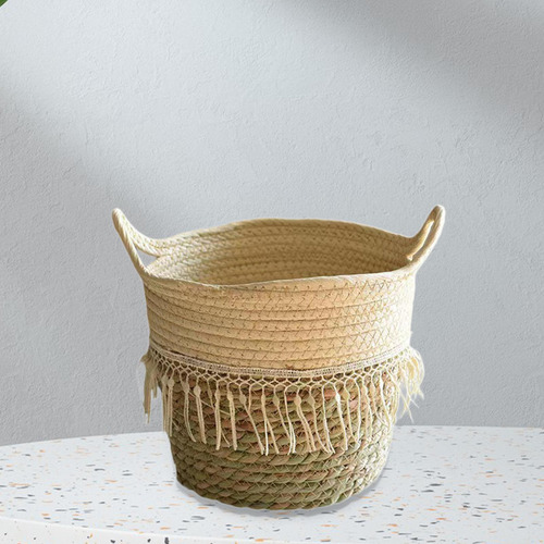 Cesta Tejida Para , Cesta De Almacenamiento, 20cm X 20cm