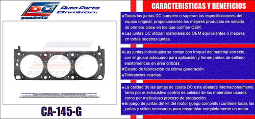 Junta Cabeza Para Chev V6 3.1 189 Malibu (97-05) - Gran Prix