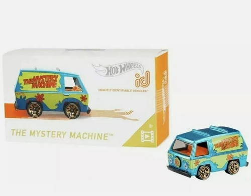 Hot Wheels Id The Mystery Machine Scooby Doo Diecast Metal