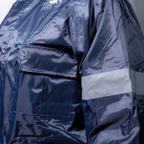 Impermeable A-050 - Talla Xg En Azul Marino
