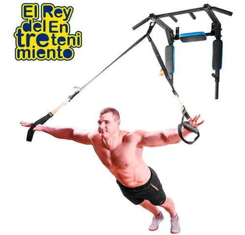 Barra Multifunción Dominadas, Paralelas, Boxeo, Pared El Rey