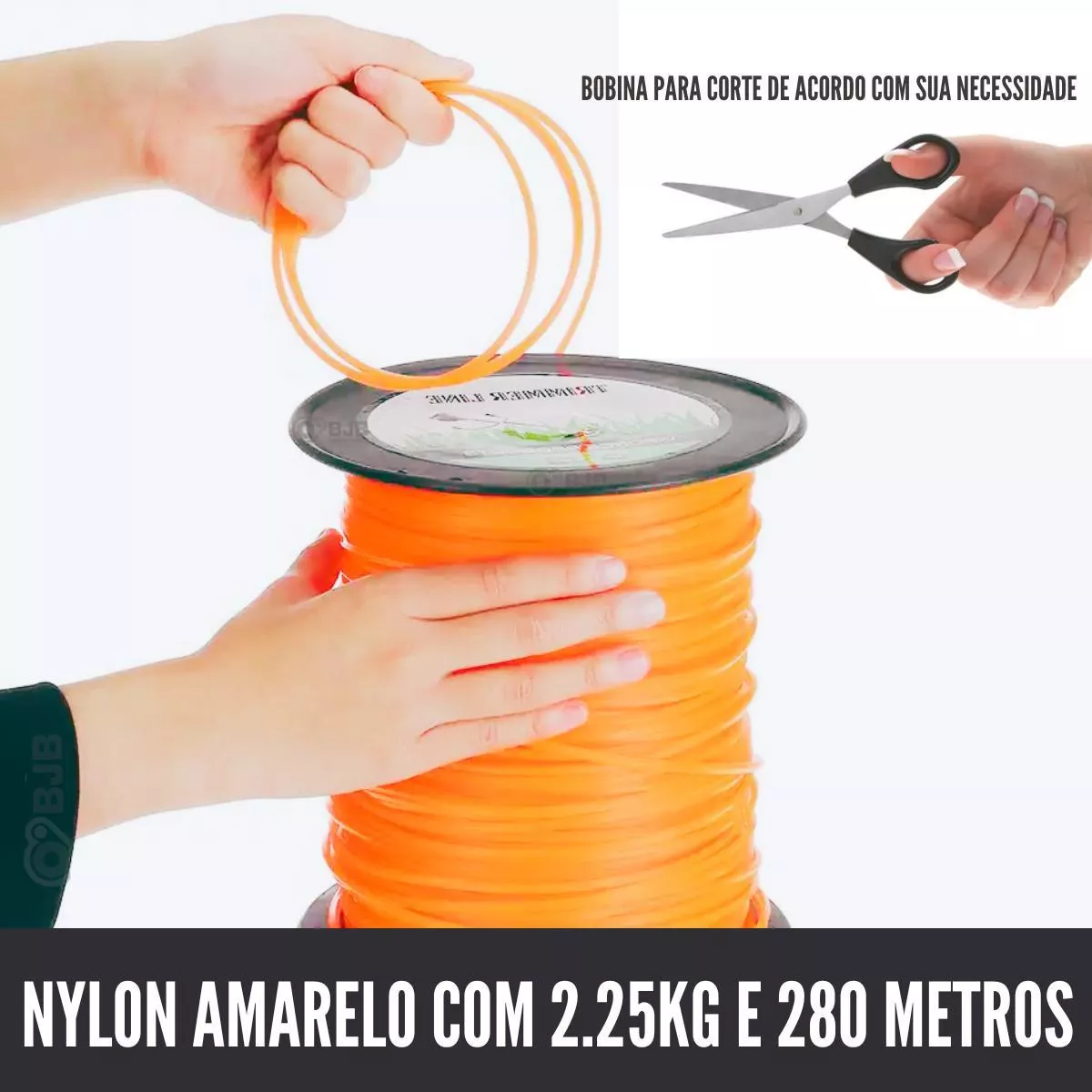 Segunda imagem para pesquisa de fio nylon 3mm stihl