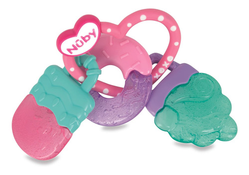 Nuby Icybite - Anillo Mordedor De Paleta, Dona Y Helado - 3+