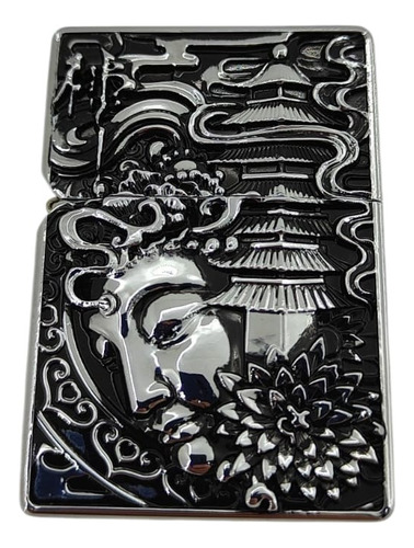 Isqueiro Clássico Zorro Luxo Colecionável (samurai)