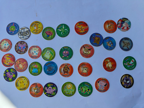 Colección Tazos Pokémon (Usado)