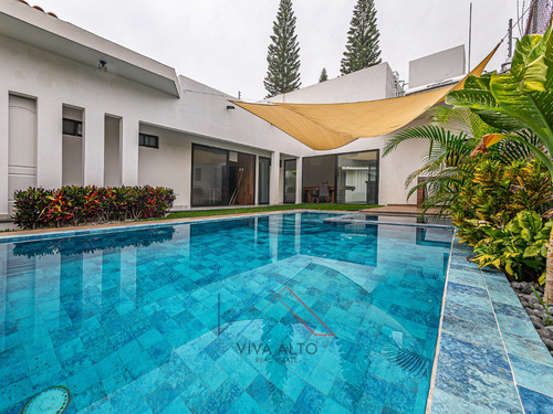 Casa Nueva De 1 Nivel En Fraccionamiento Con Alberca Y Jacuzzi_oaxtepec/ Cocoyoc Morelos