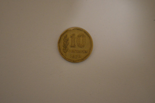 Monedas Argentinas 10 Centavos Año 1970-71-73-74