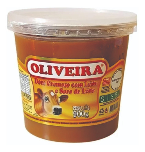 Doce Cremoso Com Leite E Soro - Oliveira