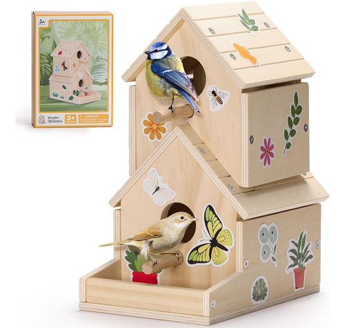 Kit De Casa De Pájaros Sainsmart Jr. Para Que Los Niños Cons