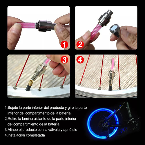 Ycrigns® Luz Para Bicicleta 10000 Lúmenes Impermeable 8 Led Recargable 7 Modos, Lampara Bicicleta Luces De Bicicleta Accesorios Con Luz Trasera, 4000mah Luces Impermeables Bicicleta Para Montar