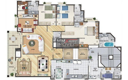 Imagem 19 de 20 de Apartamento Com 3 Dormitórios À Venda, 170 M² Por R$ 1.275.000,00 - Santana - São Paulo/sp - Ap1433