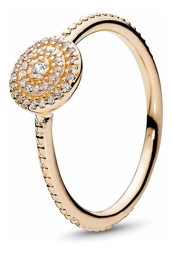 Anillo Jewelry -  De Oro De 14 Quilates Con Circonita Fr32n