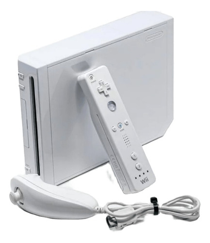 Wii 1 Mando Original Con Disco Duro 500gb +adaptador De Hdmi (Reacondicionado)