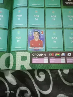 Album Del Mundial 2022 Con Estampa De Cristiano Ronaldo