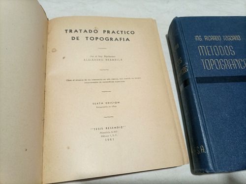 Topografía. Métodos Topográficos (Usado)