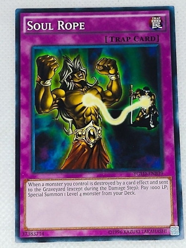 Soul Rope Cuerda Del Alma Trampa Común Carta Yugioh Inglés 