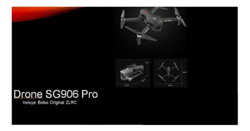 Drone Sg906 Pro 2 Gps Camara 4k 1.2 Km 3 Ejes + Maletin