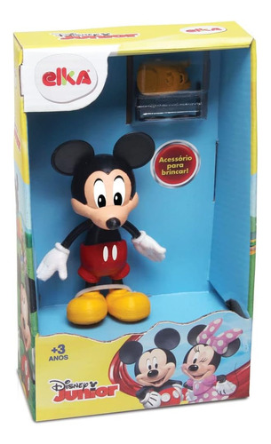 Boneco Mickey Com Acessorios - Elka