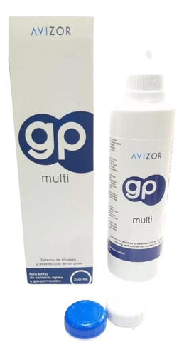 Avizor Multi Gp 240 Ml  Para Lentes De Contact Gaspermeables