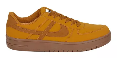 Tenis Panam Hombre Ocre Tipo Nobuk P010290 034