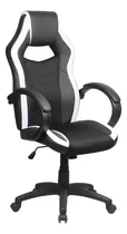 Comprar Silla De Escritorio Gamer Premium ! Myshopuruguay Color Blanco\u002Fnegro Material Del Tapizado Cuero Sintético Y Textil Transpirable