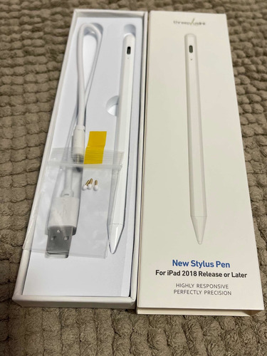 Lápiz Óptico iPad Modelo2018 - Color Blanco