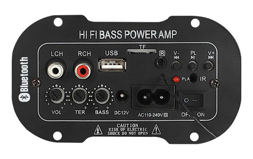 Subwoofer Hi-fi Bass Power Placa Amp Mini Amplificador De