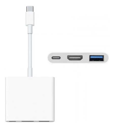 Adaptador Hub Hdmi Usb-c 3.0 Celular Galaxy Macbook 4k Gb Sd