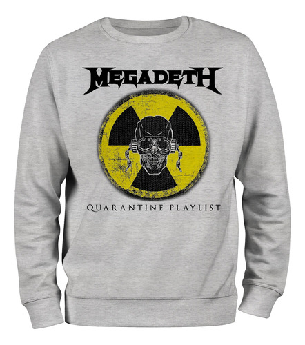 Buzo Gris Megadeth  Quarantine Playlist Friza Invisible
