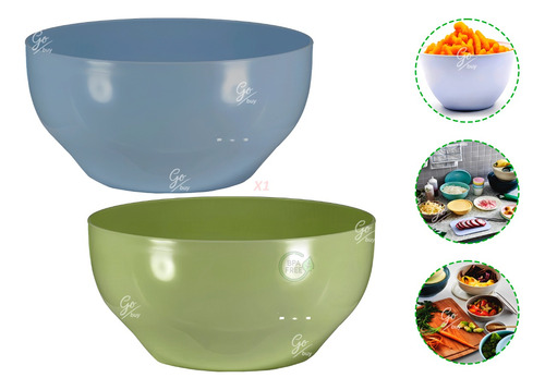 Bowl De Cocina Tazon Recipiente Para Ensaladas Mezclador