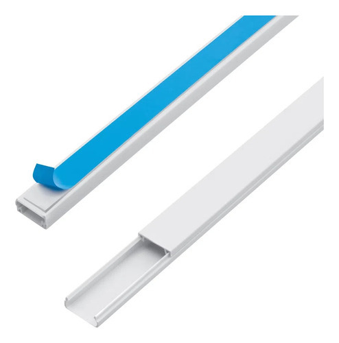 Canaleta Pvc Branco S/ Div 2m Dupla Face Force Line C/50un