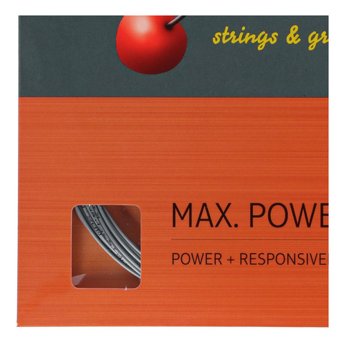 Corda Kirschbaum Max Power 16l 1.30mm Set Individual Prata