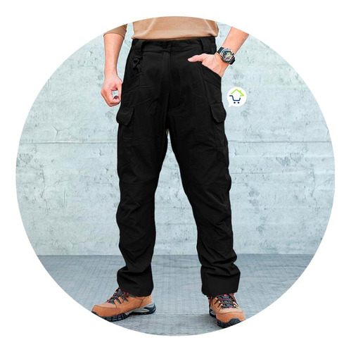 Pantalón Impermeable Táctico Anti Fluidos Mk-017