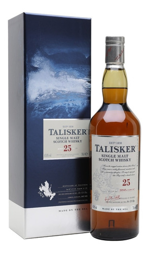 Talisker 25 Años Single Malt Origen Escocia. Todo Whisky