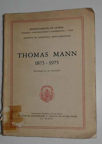 Thomas Mann - Aa. Vv