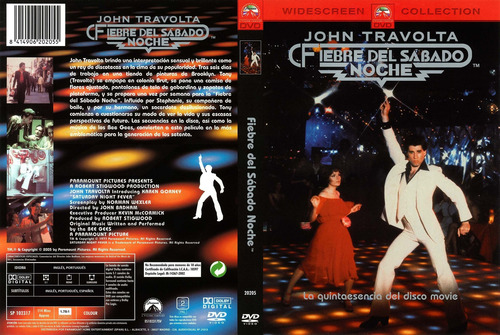 Fiebre Del Sábado Por La Noche - John Travolta - Dvd