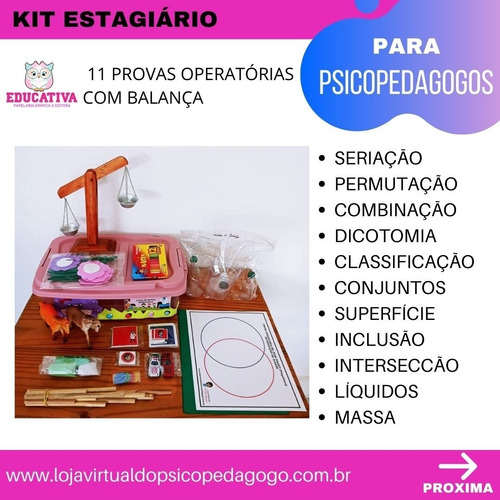 Imagem 2 de 4 de Kit Estagiário - Psicopedagogia
