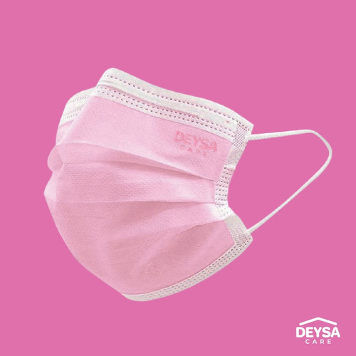 Imagen 5 de 6 de Mascarilla Tipo Il R Classic Rosado 2 Cajas 50 Un C/u