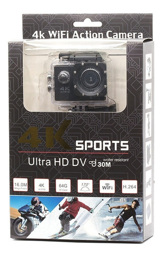 Câmera Action Go Pro Cam Ultra 4k Sport Wifi Hd Prova Dágua