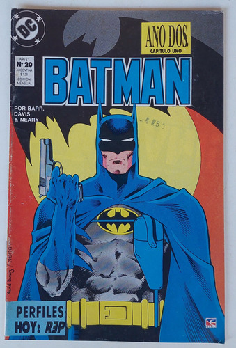 Revista Comic Batman Número 20