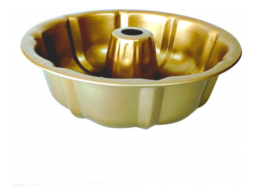 Budinera Savarin 26cm Acero Al Carbono Antiadherente Gold